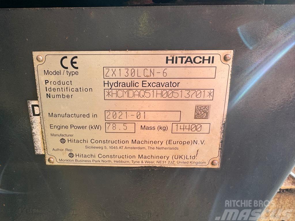 Hitachi ZX 130-6 Escavatori cingolati