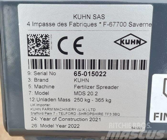 Kuhn MDS 20.2 Broadcaster Spargiminerale