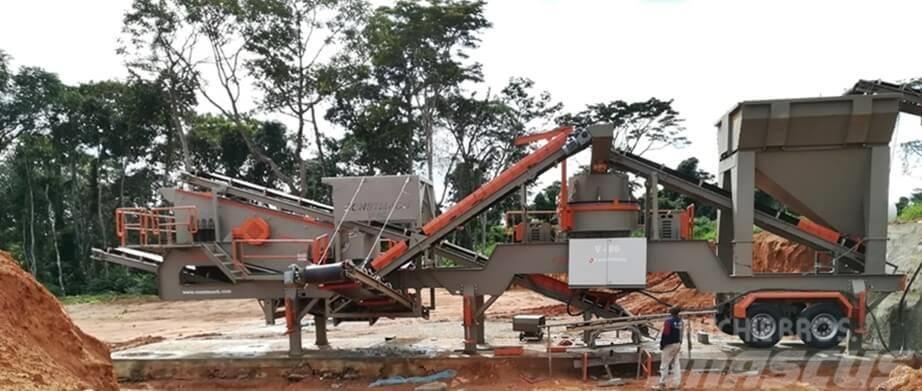 Constmach Mobile VSI Crushing Plant | Sand Making Machine Frantoi mobili