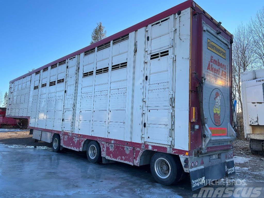  MENKE-JANZEN Djurtransport Trailer Semirimorchio per il trasporto di animali