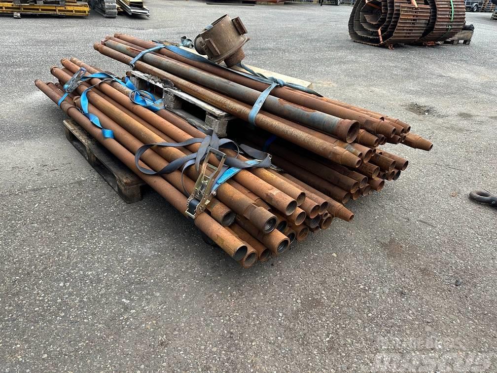  drilling pipe 75mm 3m long Perforatrici