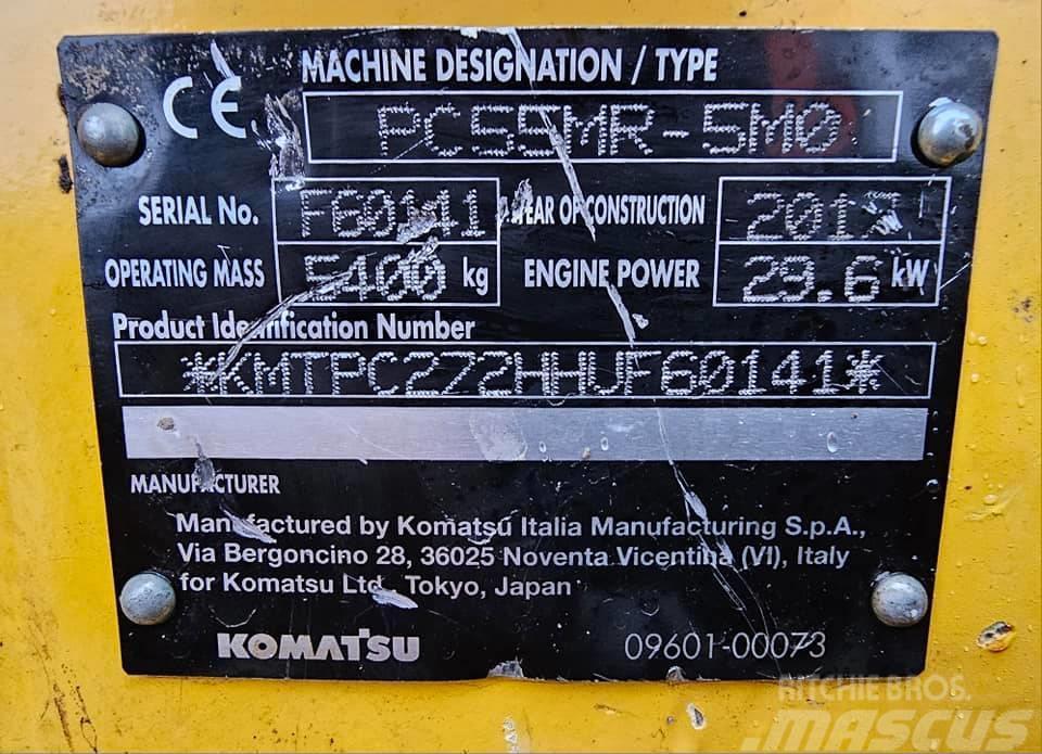 Komatsu PC55 MR-5M0 Miniescavatori