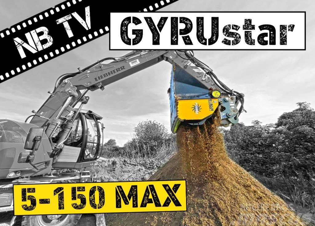 Gyru-Star  5-150MAX | Siebschaufel Radlader, Bagger Benne