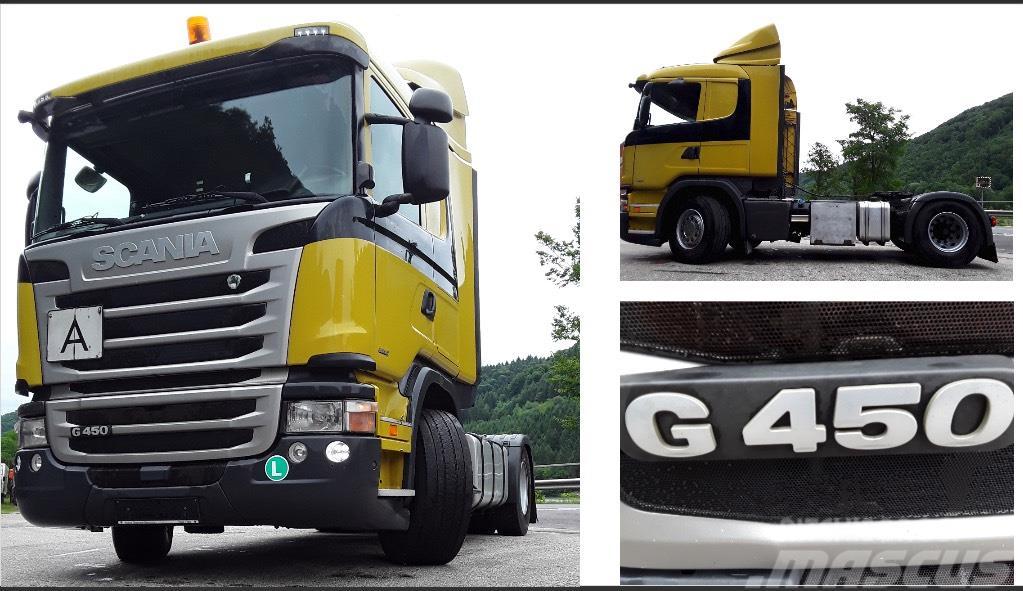 Scania G450/KIPPHYDRAULIK/ZUGMASCHINE/ERSTBESITZ/TOP! Motrici e Trattori Stradali