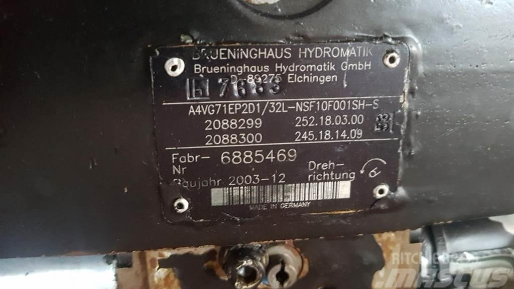 Brueninghaus Hydromatik A4VG71EP2D1/32L - Drive pump/Fahrpumpe/Rijpomp Componenti idrauliche
