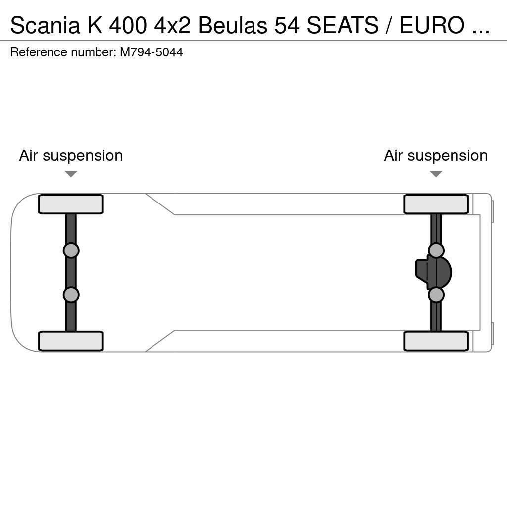 Scania K 400 4x2 Beulas 54 SEATS / EURO 5 / AC / AUXILIAR Autobus interurbani
