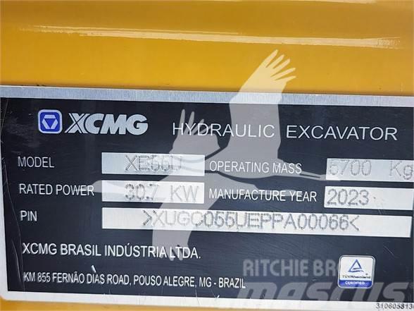 XCMG XE55U Miniescavatori