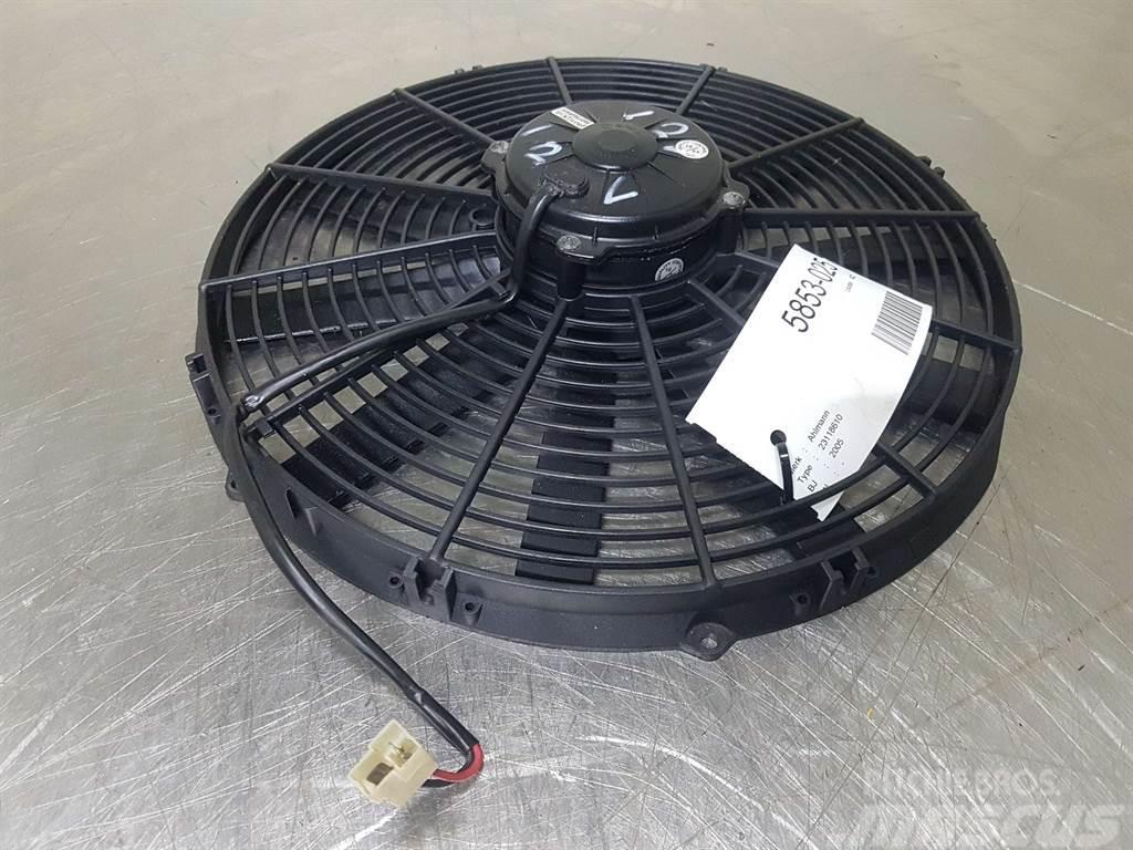Ahlmann AZ90 TELE - 23118610 - Cooler fan/Kühlerlüfter Componenti idrauliche