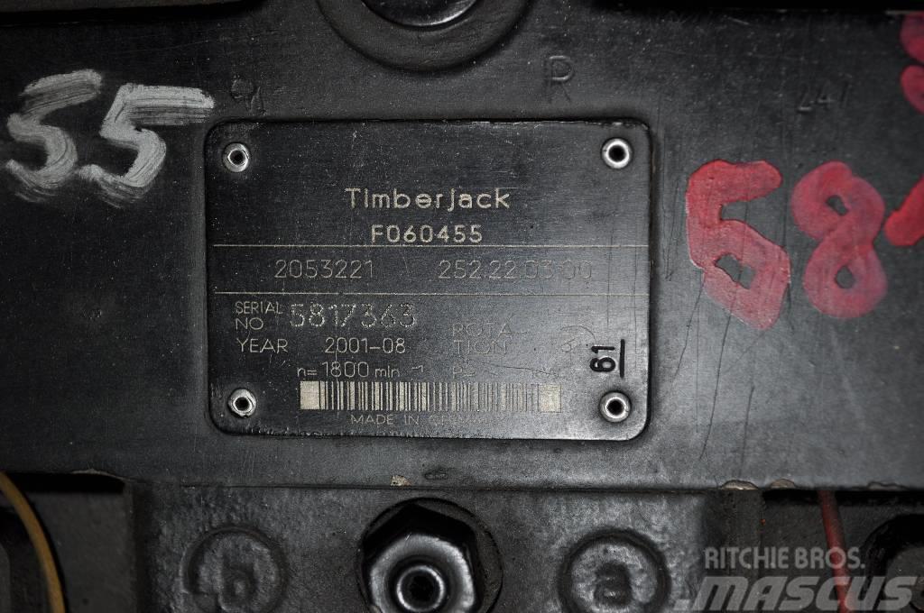 Timberjack 1270C Pompa jazdy F060455 Componenti idrauliche