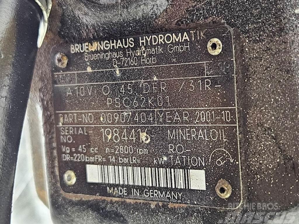 Brueninghaus Hydromatik A10VO45DFR/31R-Load sensing pump Componenti idrauliche