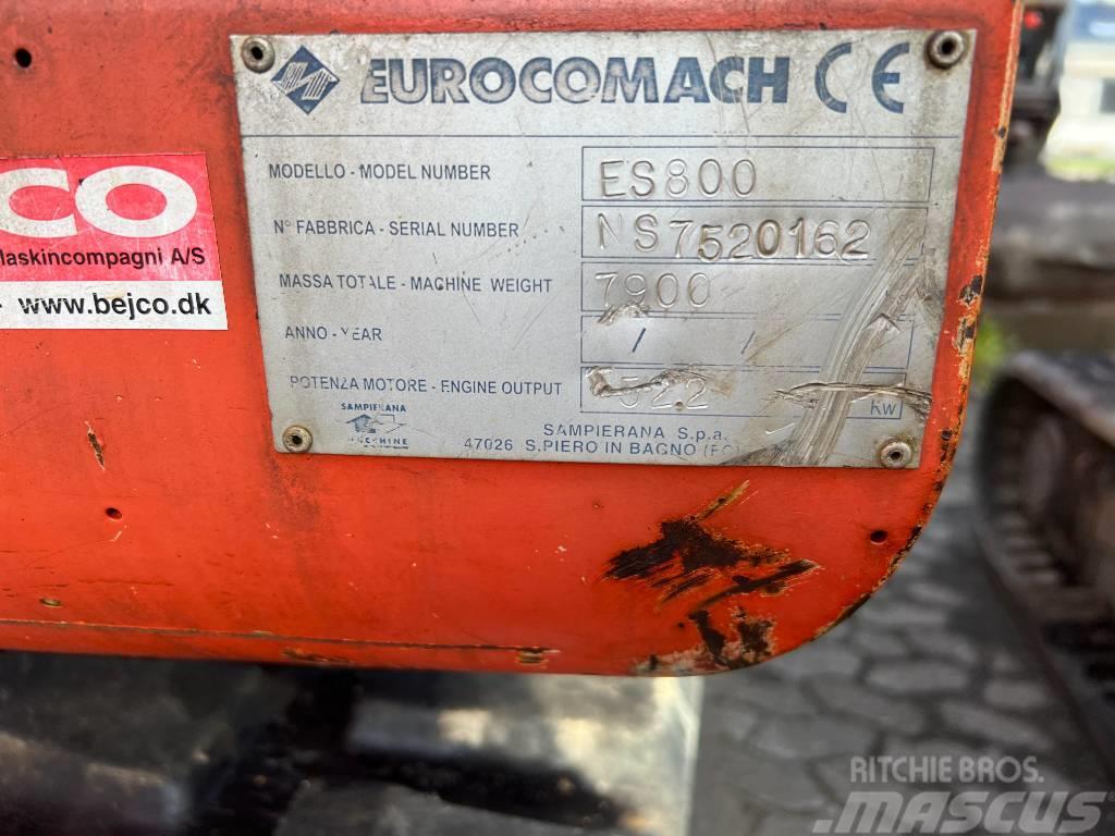 Eurocomach es800 Escavatori medi 7t - 12t