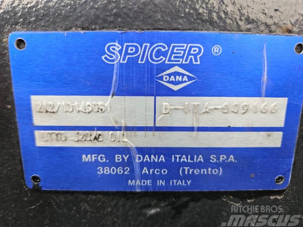 Spicer Dana 212/10149051 - Axle/Achse/As Assi