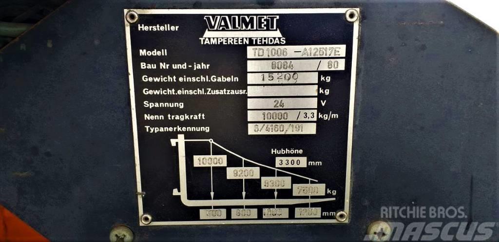  Wózek widłowy VALMET TD 1006 Carrelli elevatori diesel