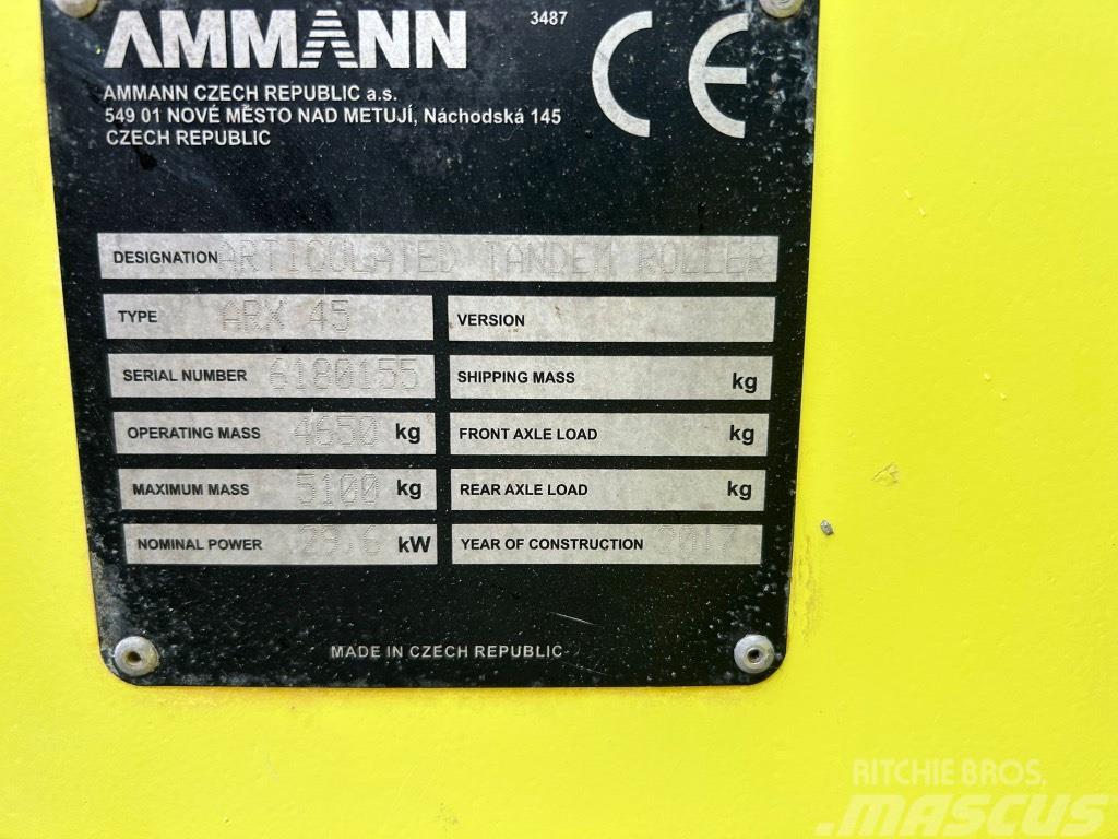 Ammann ARX45 ( 1400MM Wide Drum ) Compattatori da suolo