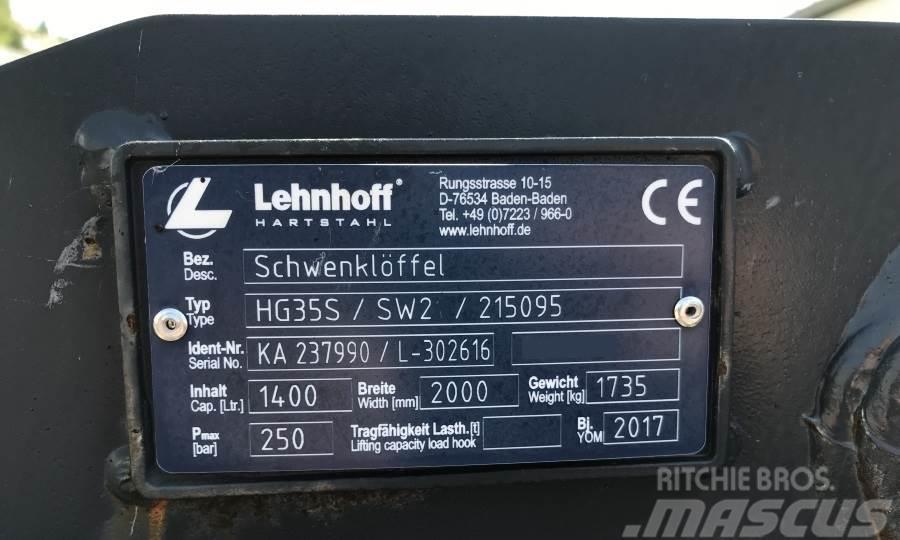 Lehnhoff 200 CM / SW25 - Schwenklöffel Retroescavatori