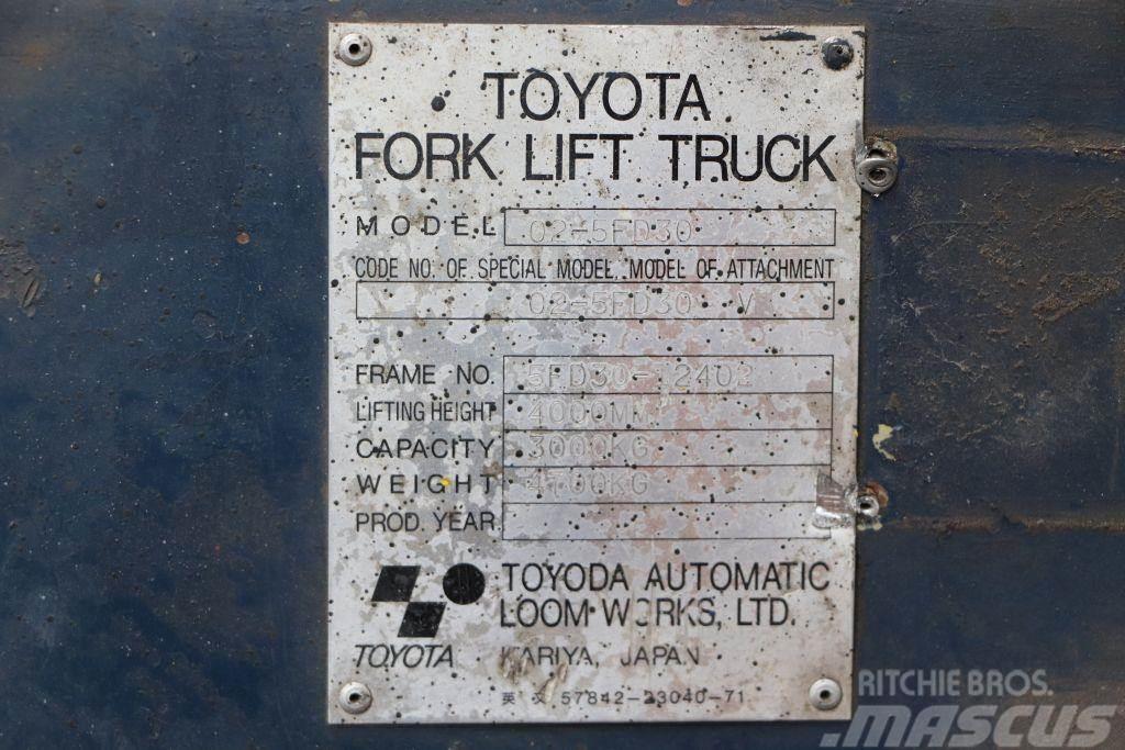 Toyota 02-5FD30 Carrelli elevatori diesel