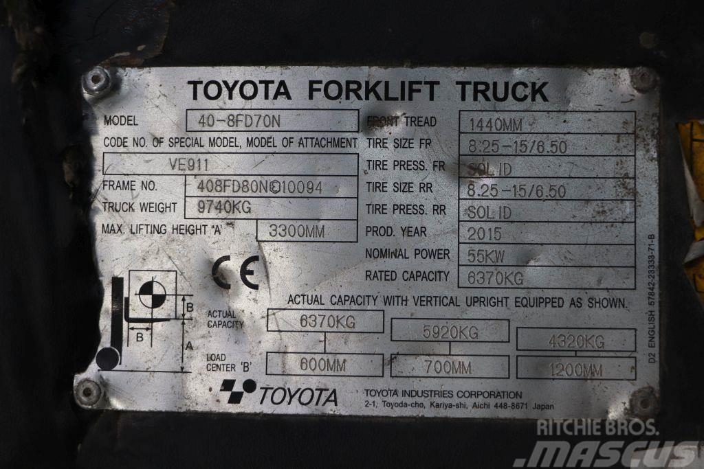 Toyota 40-8FD70N Carrelli elevatori diesel