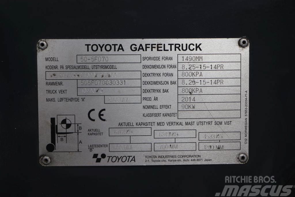 Toyota 50-5FD70 Carrelli elevatori diesel