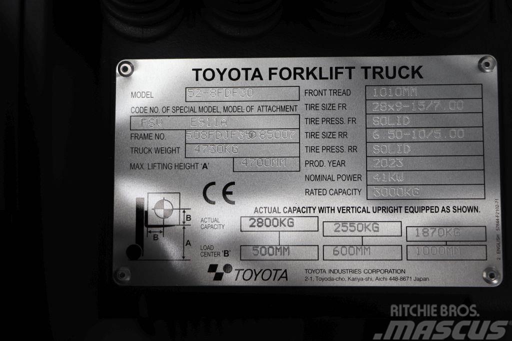 Toyota 52-8FDF30 Carrelli elevatori diesel