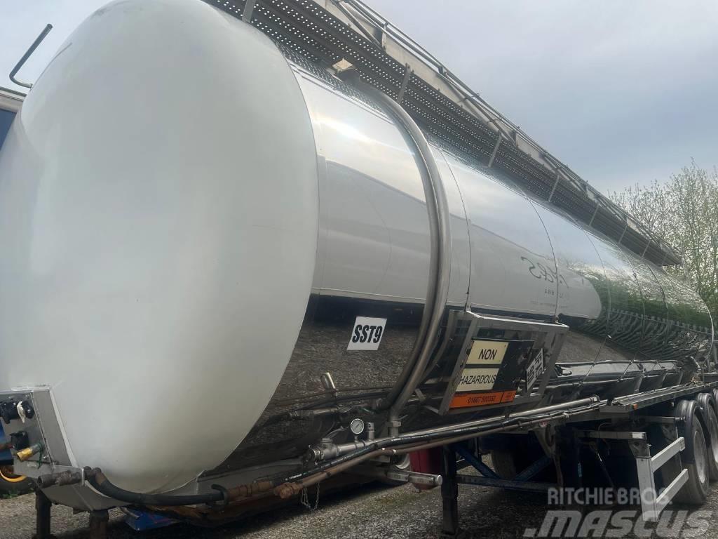 Indox Ros Roca 35,000 Litre GP Tankers Rimorchi cisterna