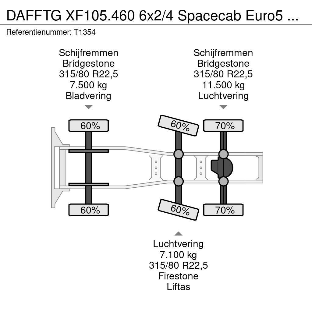 DAF FTG XF105.460 6x2/4 Spacecab Euro5 ATe - Automatic Motrici e Trattori Stradali