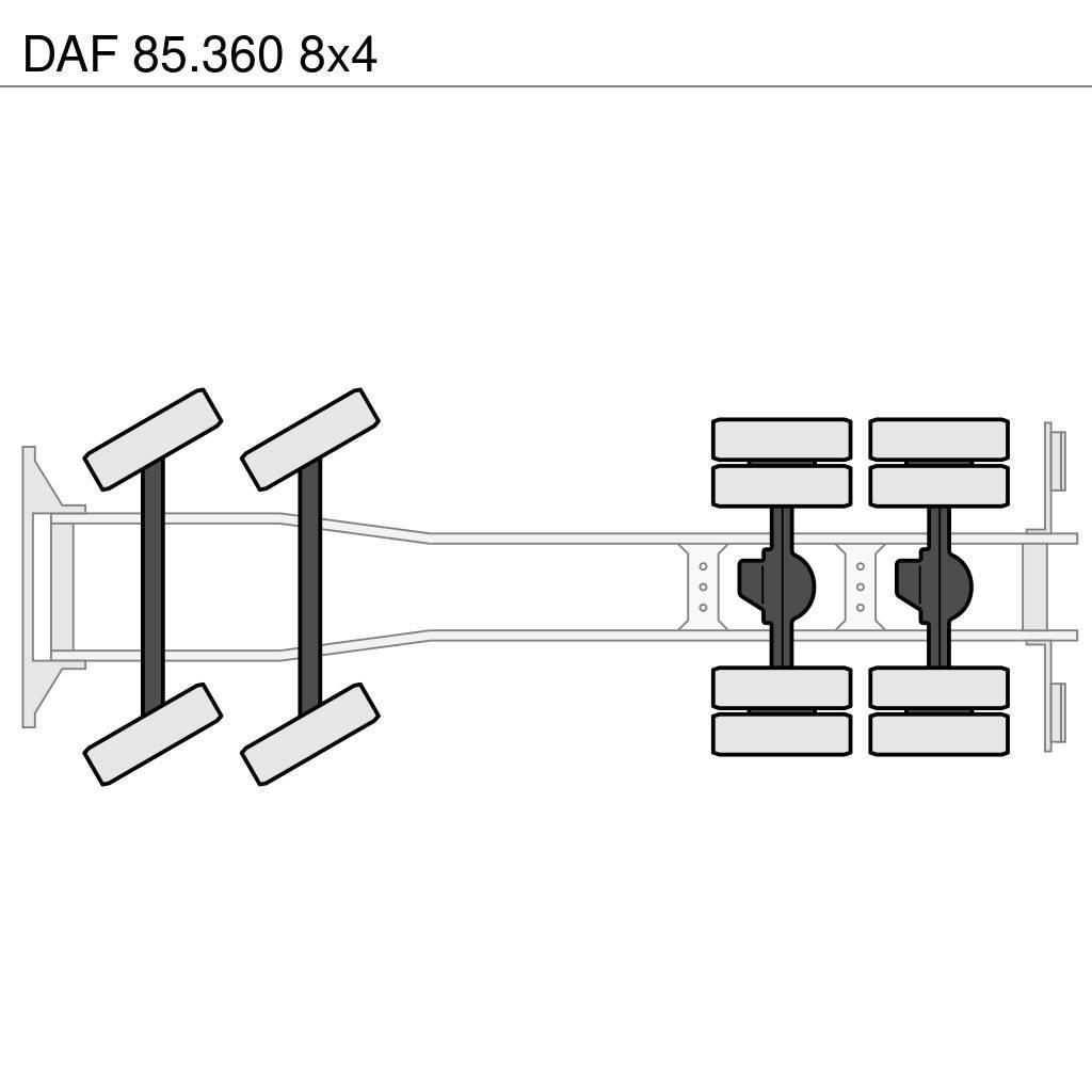 DAF 85.360 8x4 Betoniere