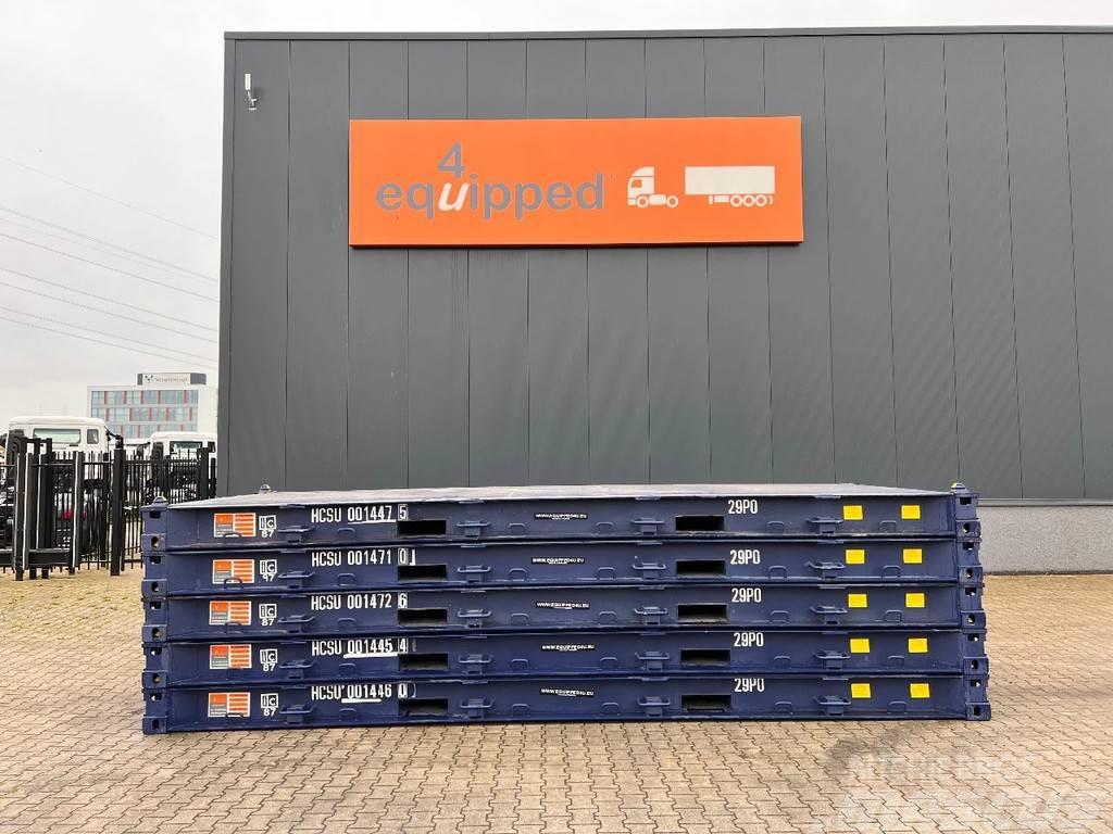  Diversen NEW 20FT FLATRACK, 5x available Container speciali