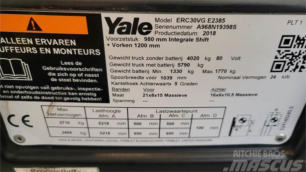 Yale electro 2018 ERC30VG Carrelli elevatori elettrici