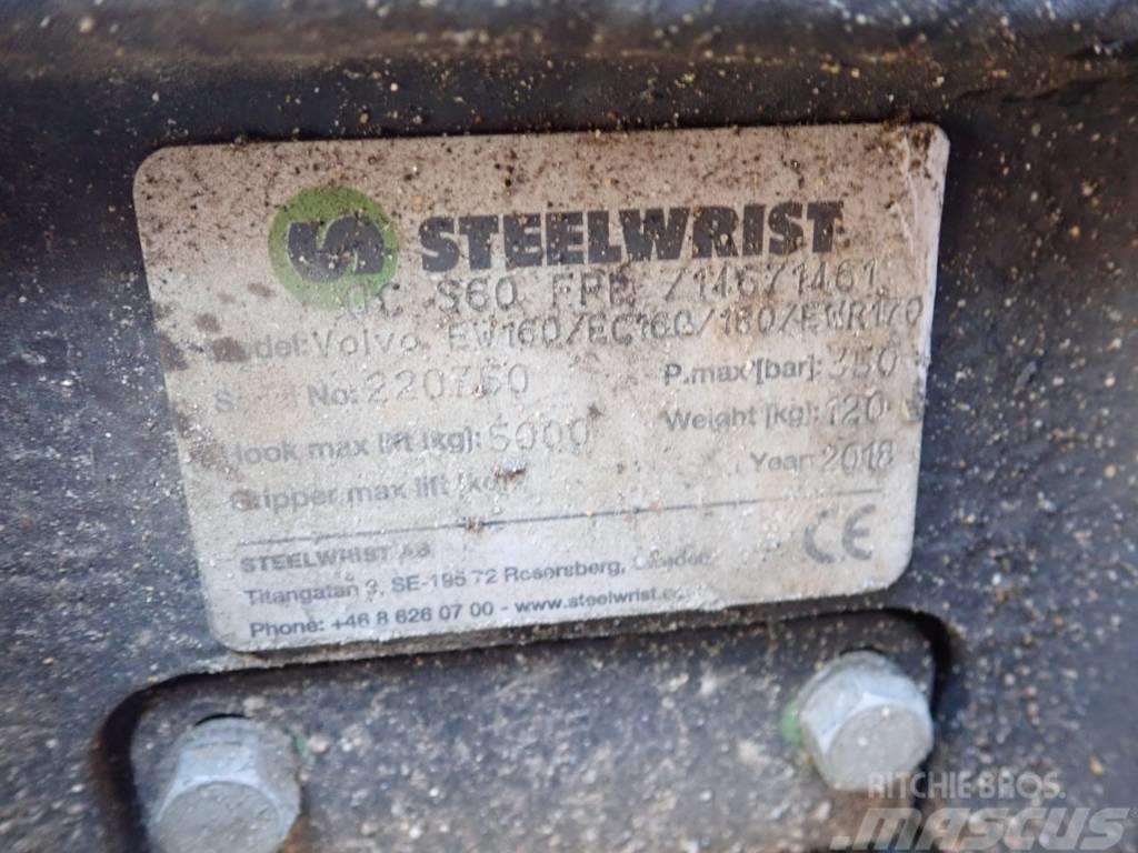Steelwrist Hydr. Schnellwechsler passend Volvo EW160/EWR170E Accoppiatori rapidi