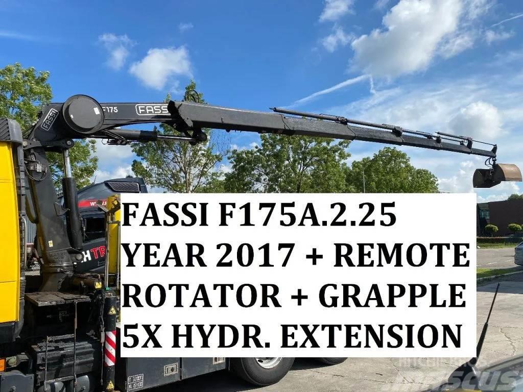 Fassi F175A.2.25 + REMOTE + ROTATOR + GRAPPLE F175A.2.25 Gru da carico