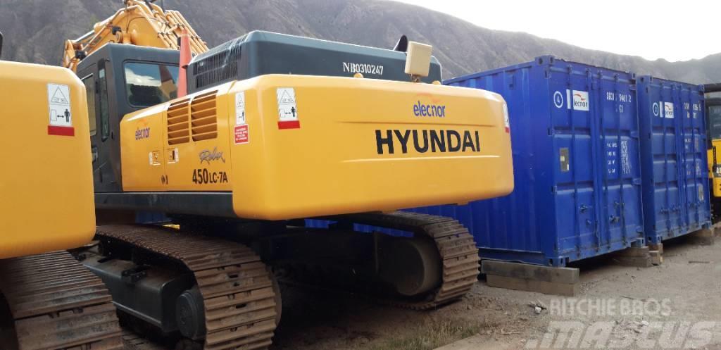 Hyundai 450LC Escavatori cingolati