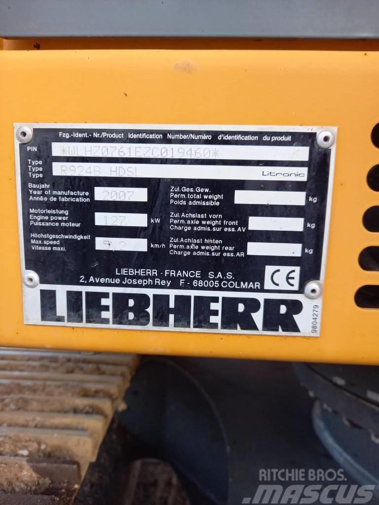 Liebherr R 924 B HD S L LITROIC Escavatori cingolati