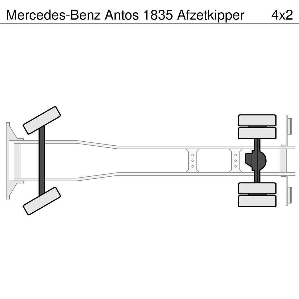 Mercedes-Benz Antos 1835 Afzetkipper Camion con cassone scarrabile