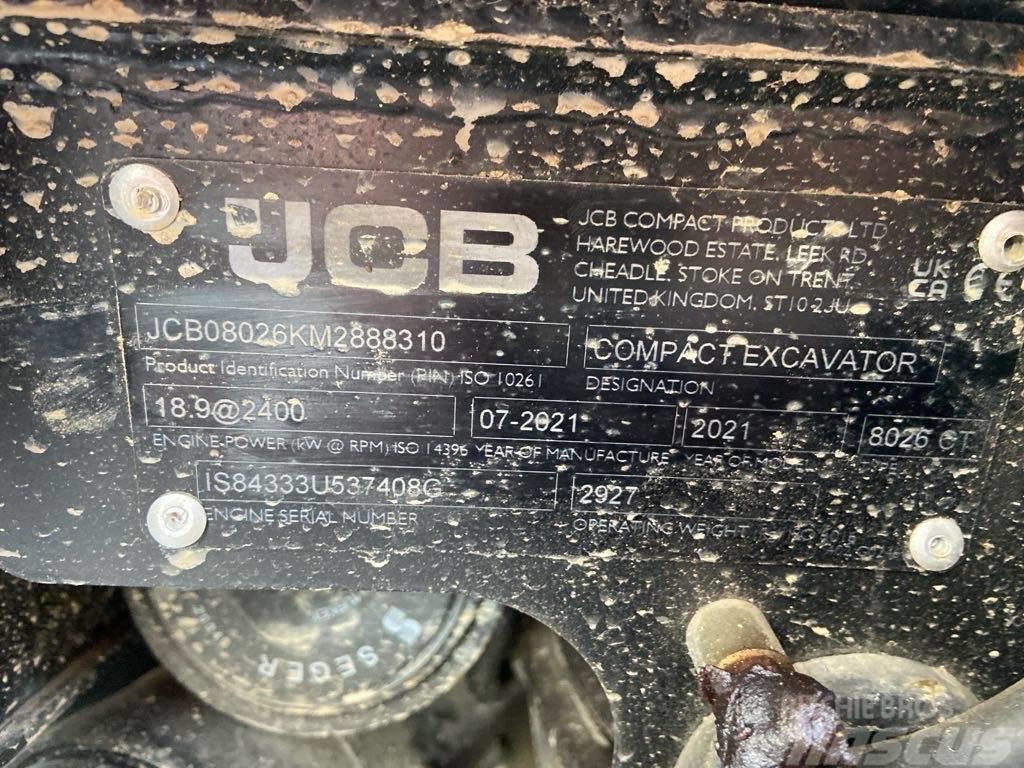 JCB 8026CTS Escavatori cingolati