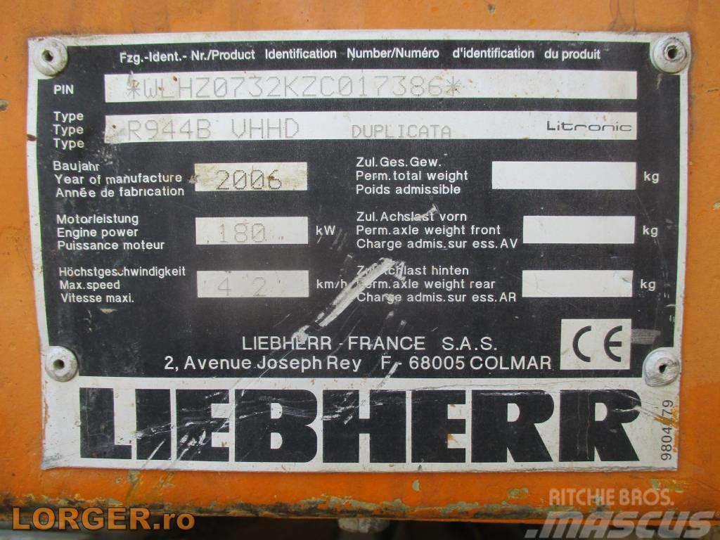 Liebherr R 944B VHHD Escavatori da demolizione