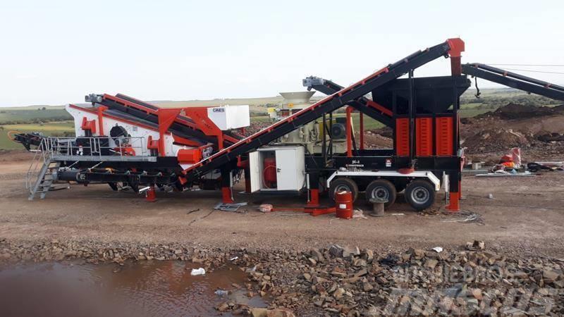Constmach 150 TPH Mobile Jaw Crushing Plant Frantoi mobili