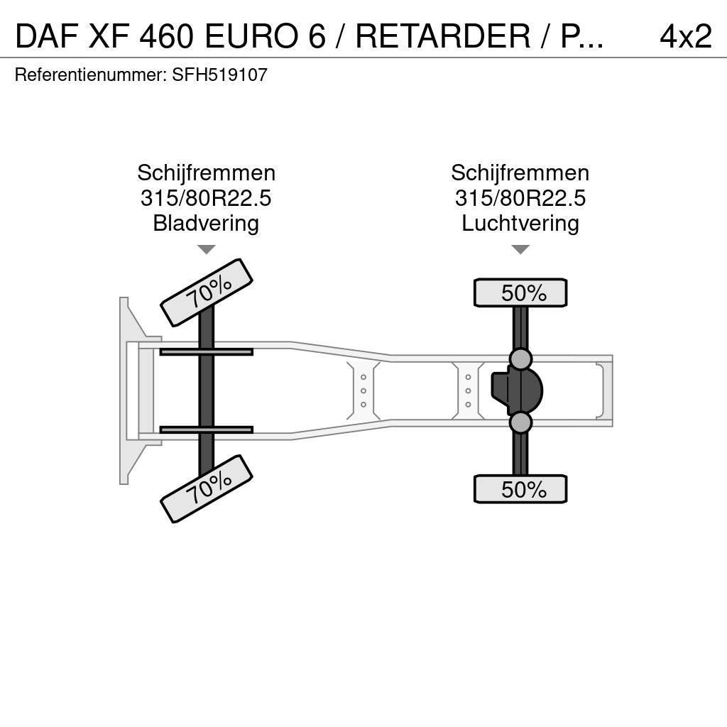 DAF XF 460 EURO 6 / RETARDER / PTO / AIRCO Motrici e Trattori Stradali