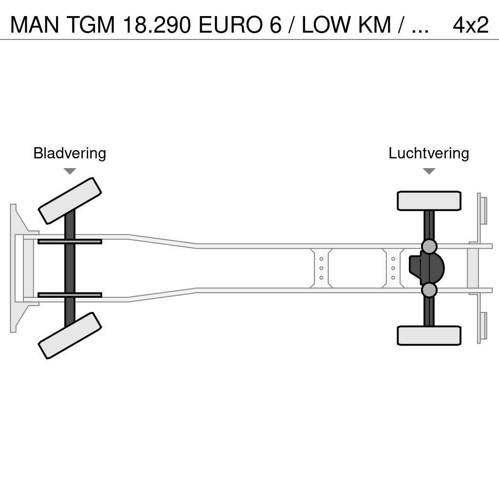 MAN TGM 18.290 EURO 6 / LOW KM / KOLKENZUIGER / PERFEC Camion autospurgo