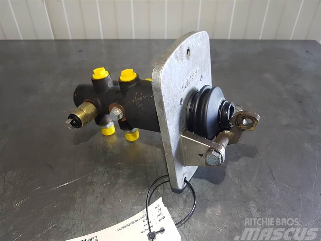 Ahlmann AZ14-4195285A-Wabco 4674063050-Brake valve Componenti idrauliche