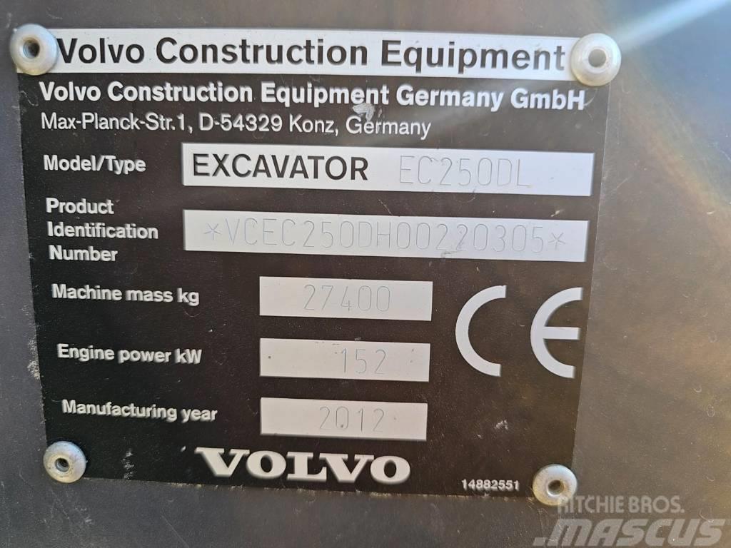 Volvo EC250DL Escavatori cingolati