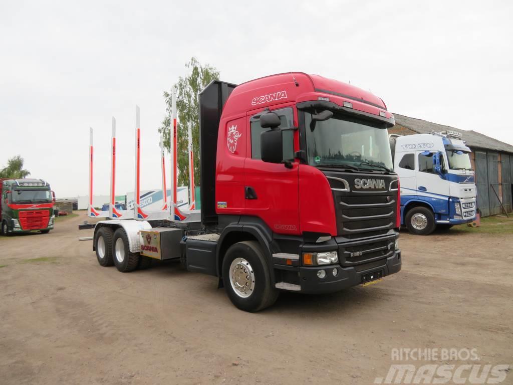Scania R 520 Camion trasporto legname