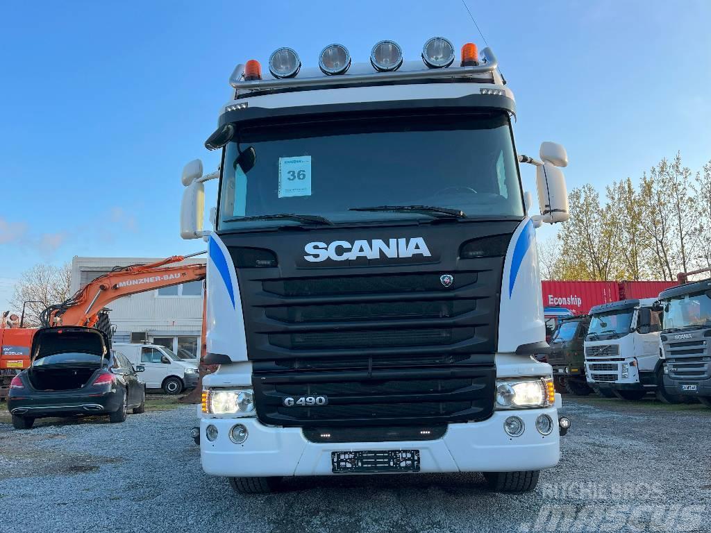 Scania R490LB6X2*4HNB, Euro6, Retarder, Lenkt+Lift Achse Semirimorchi smontabili