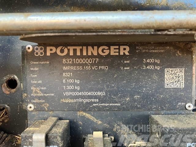 Pöttinger Impress 155 VC PRO Rotopresse