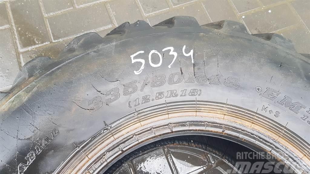 Dunlop SP T9 335/80-R18 EM (12.5R18) - Tyre/Reifen/Band Pneumatici, ruote e cerchioni