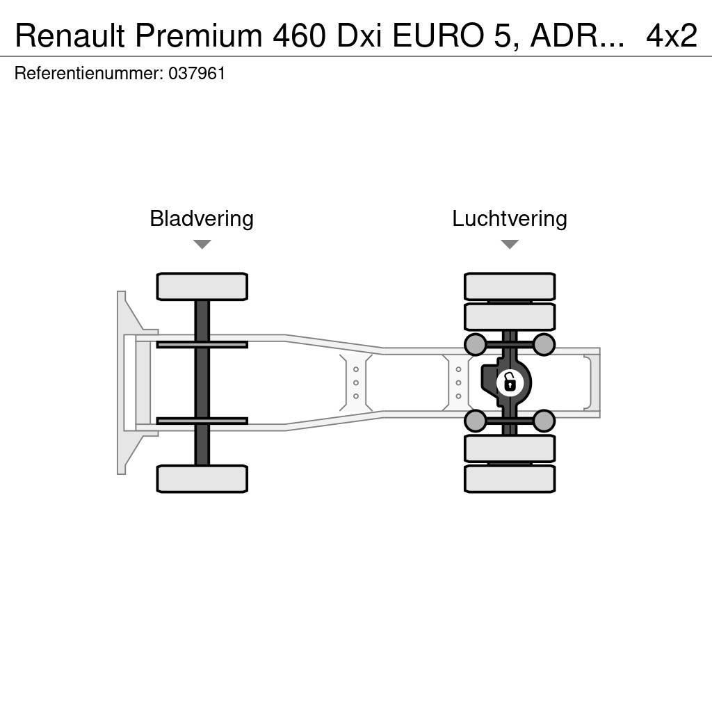 Renault Premium 460 Dxi EURO 5, ADR, Hydraulic Motrici e Trattori Stradali