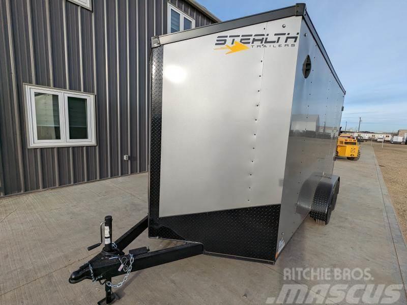  7FT x 14FT Stealth Mustang Series Enclosed Cargo T Rimorchi cassonati