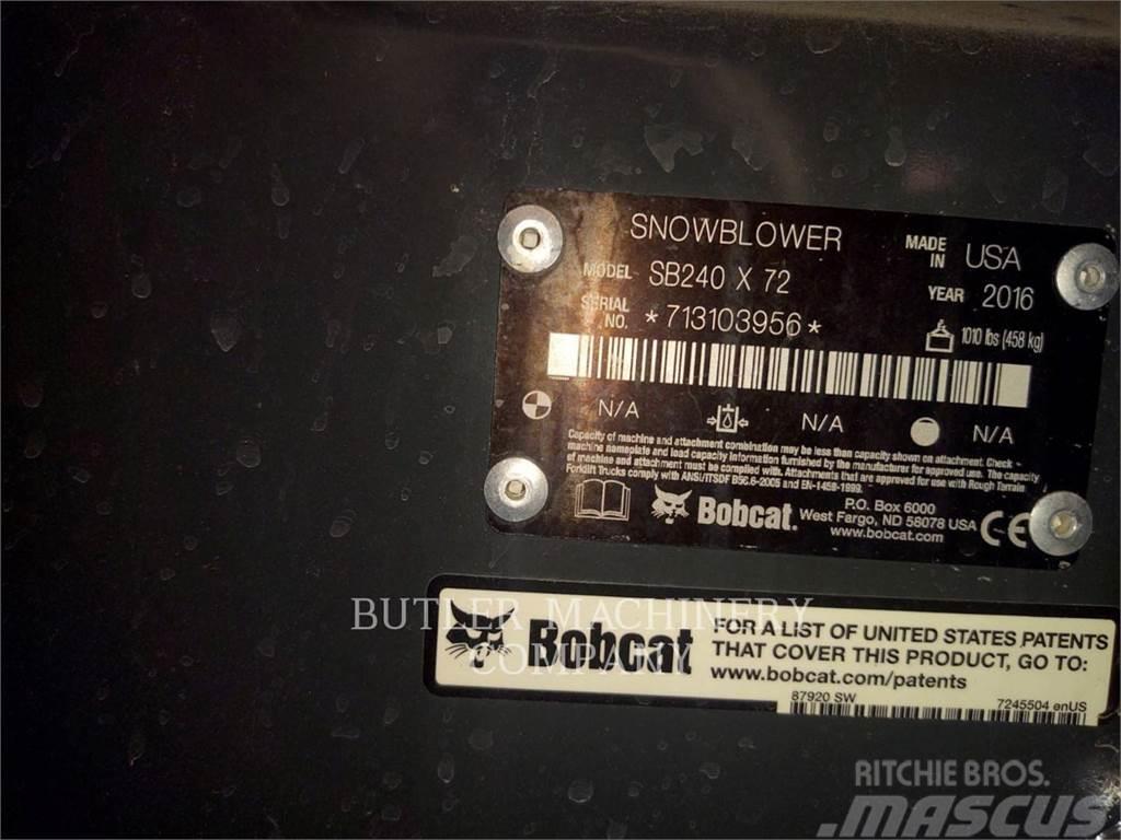 Bobcat SB240 X72 Spazzaneve