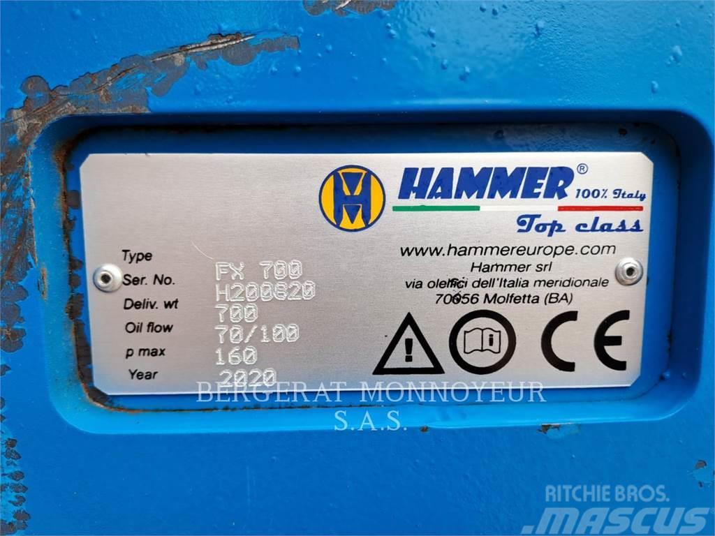 Hammer BRH.FX700.8T/14T Martelli - frantumatori