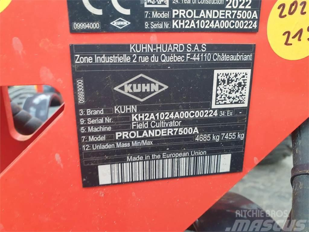 Kuhn PROLANDER 7500 Coltivatori