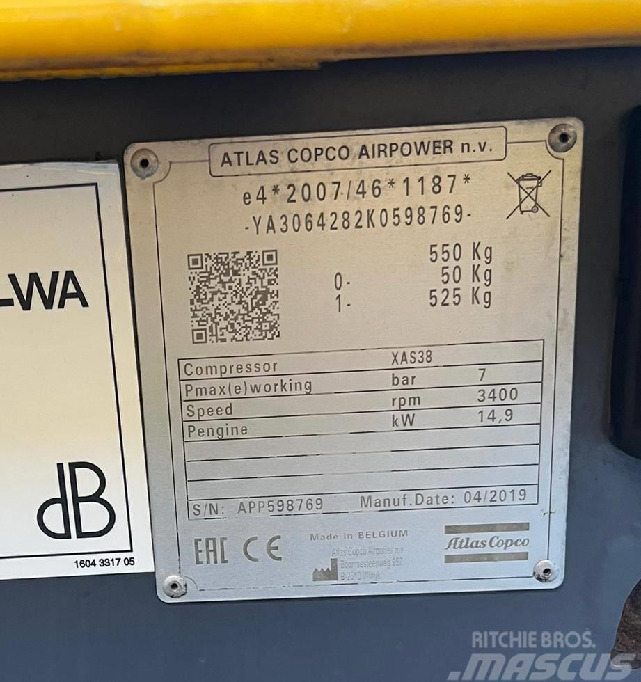 Atlas Copco XAS 38 Compressori